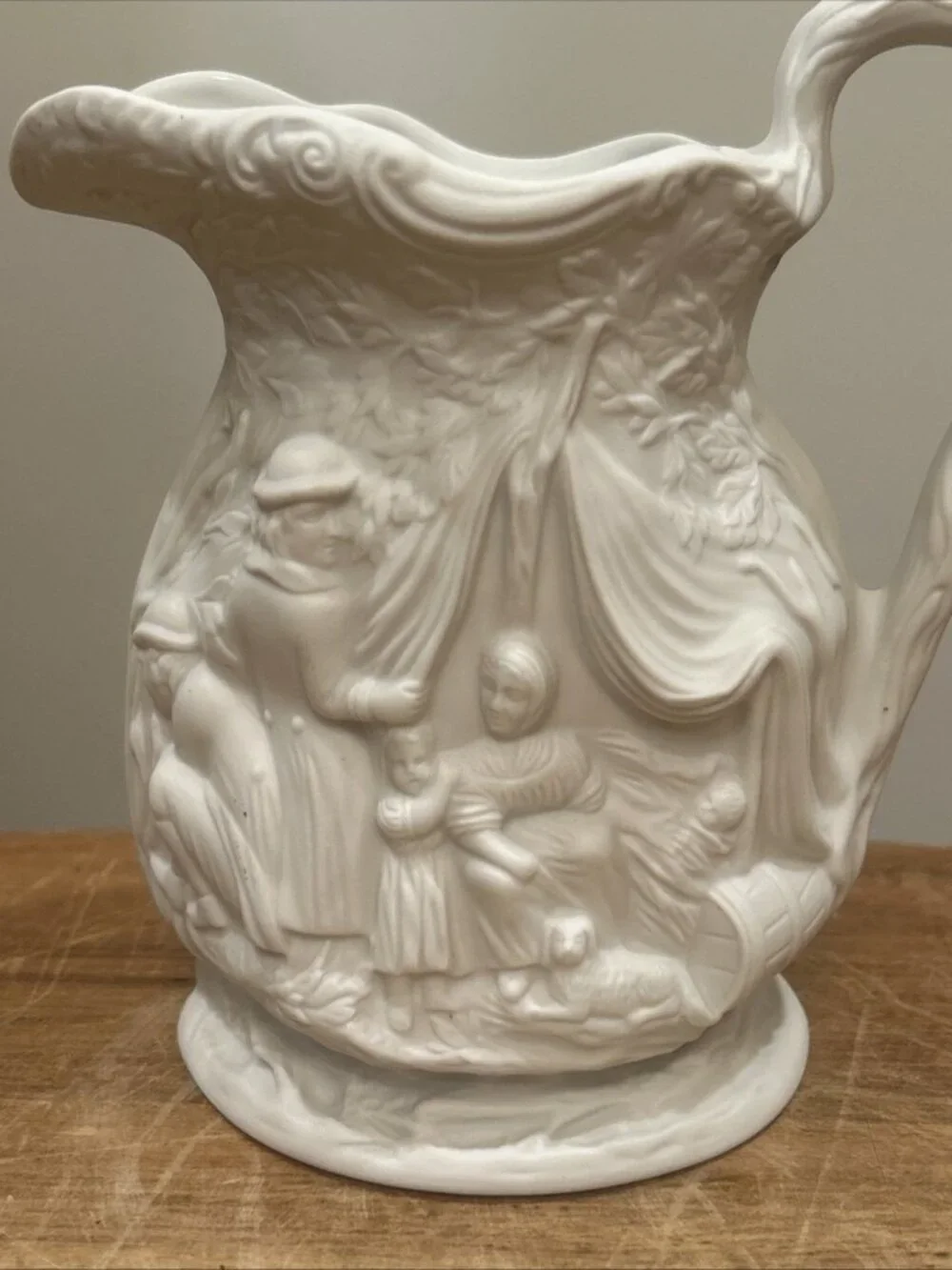 Portmeirion Porcelain British Heritage Collection Pitcher White Made in England